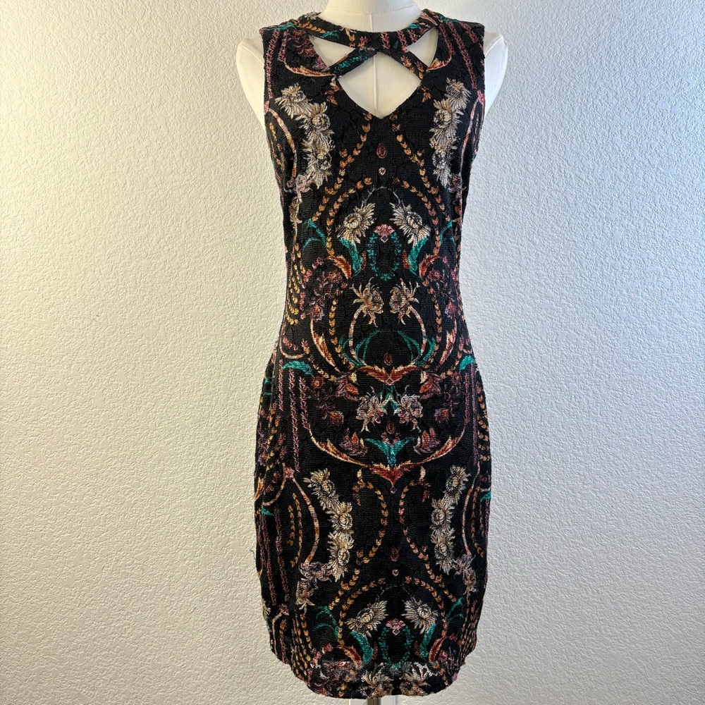 🖤 Guess Los Angeles Cutout Mini Dress Size 6